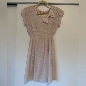Blush Pink Babydoll Dress